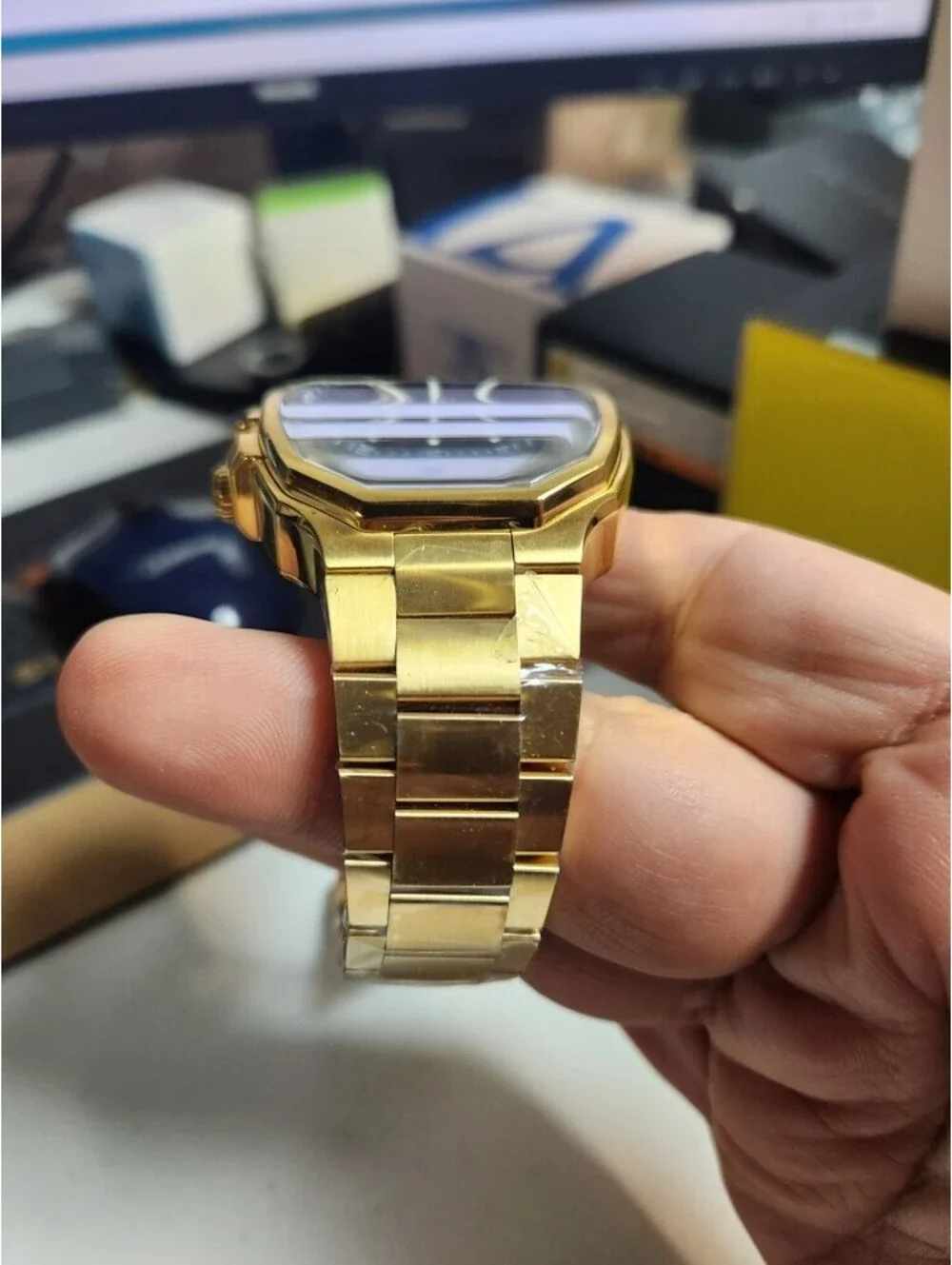 Invicta Reserve Automatic Gold Tone Men's Wristwatch
